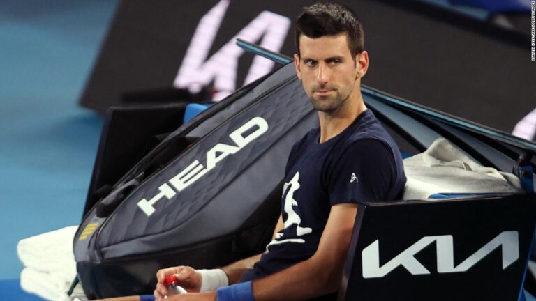 Immigration minister said he was canceling Djokovic’s visa ‘on health and good order grounds’