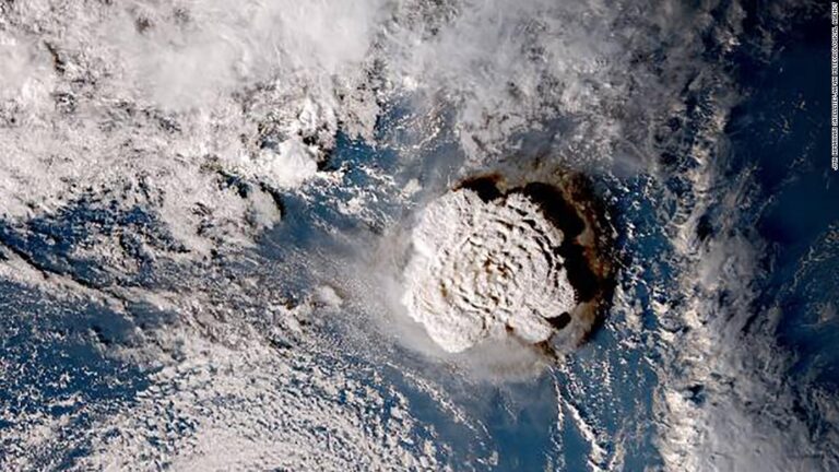A massive volcanic eruption and tsunami hit Tonga and the Pacific. Here’s what we know