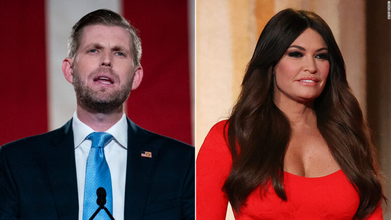 Eric Trump and Kimberly Guilfoyle’s phone records subpoenaed by January 6 committee