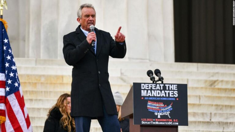 Robert F. Kennedy Jr. invokes Nazi Germany in offensive anti-vaccine speech