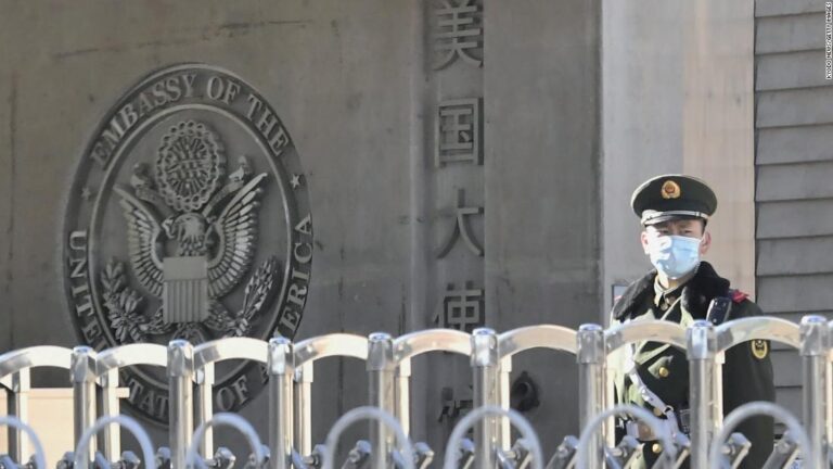 US Embassy in China asks State Department to let diplomats leave over Covid restrictions