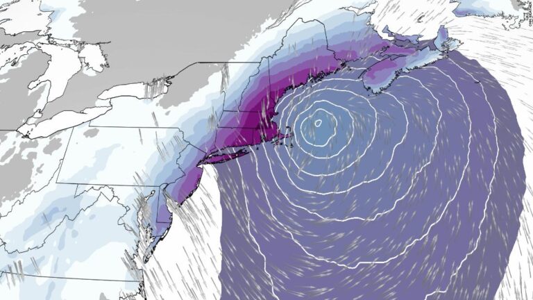 75 million people in US Northeast may face ‘bomb cyclone’