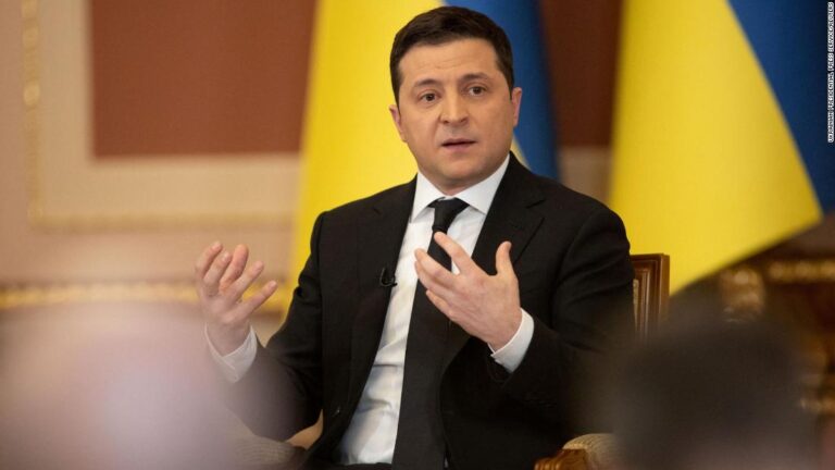 Ukraine president says he’s ready to meet Putin