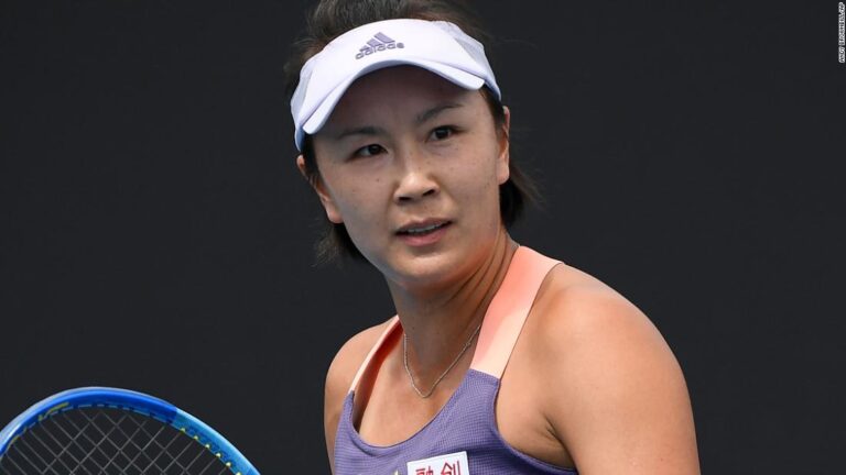 Hear details of rare Peng Shuai interview with Western media