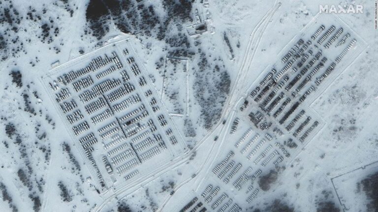 Russia accelerates movement of military hardware towards Ukraine, satellite images show