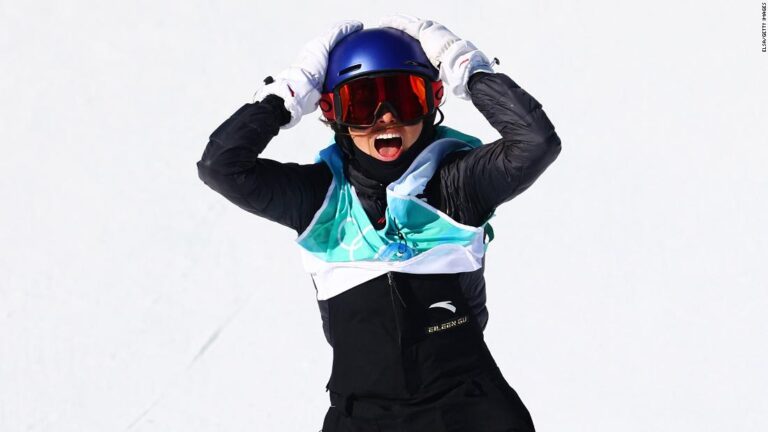 China’s home crowd favorite Eileen Gu wins gold in Olympics big air event