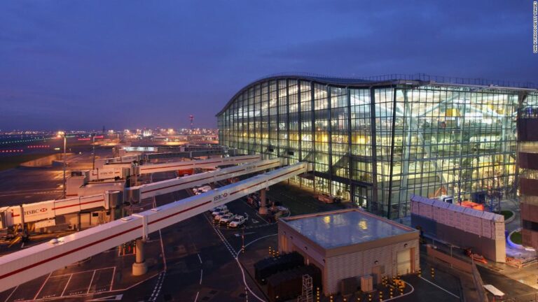 Man arrested on suspicion of rape on flight to London’s Heathrow Airport