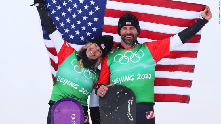 American Nick Baumgartner, 40, becomes oldest snowboard Olympic medallist