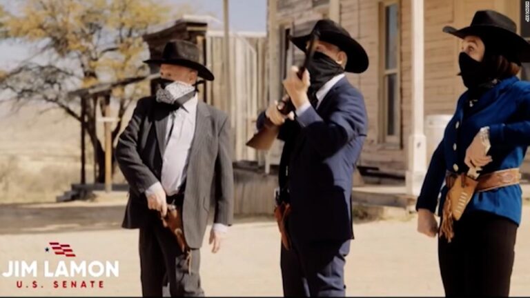 GOP Senate candidate runs ad featuring armed ‘showdown’ with Dems
