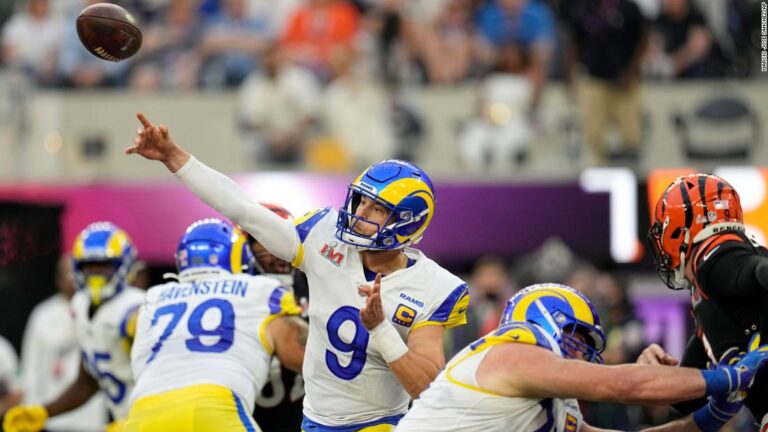 Rams beat Bengals to win Super Bowl 2022