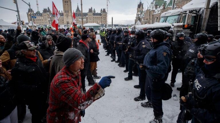 Canada freezes financial assets for those involved in ongoing Ottawa protests