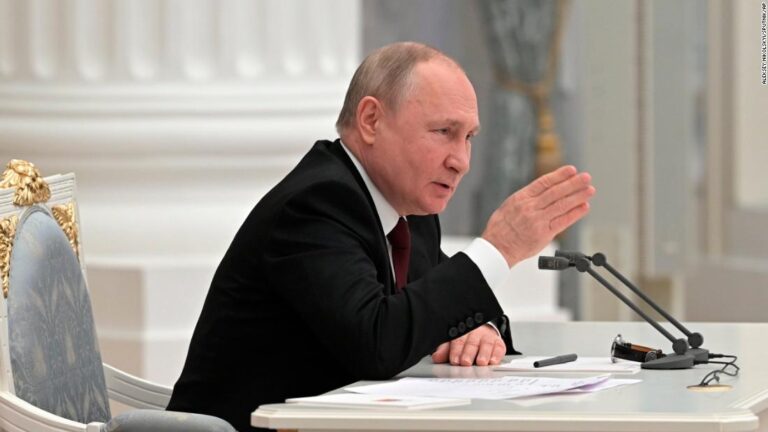 Putin orders troops into pro-Moscow regions of eastern Ukraine
