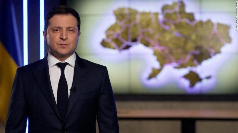 Ukrainian President responds to Putin’s speech