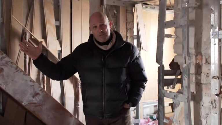 ‘Miraculous survival’: CNN goes inside shelled home in Ukraine