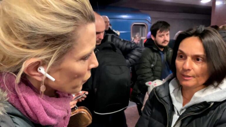 Ukraine subway station has become bomb shelter amid attacks