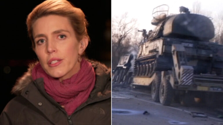 CNN reporter describes journey into Kyiv as Russian troops close in