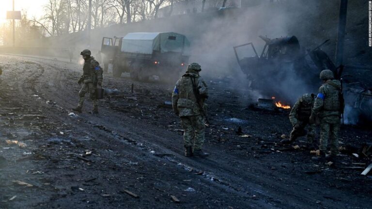 Ukraine accuses Russia of committing ‘war crimes’
