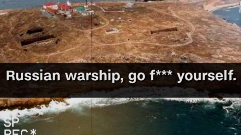 Ukrainian Navy says soldiers who cursed out Russian warship are still alive