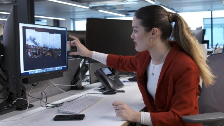 How CNN geolocates and verifies social media footage from Ukraine