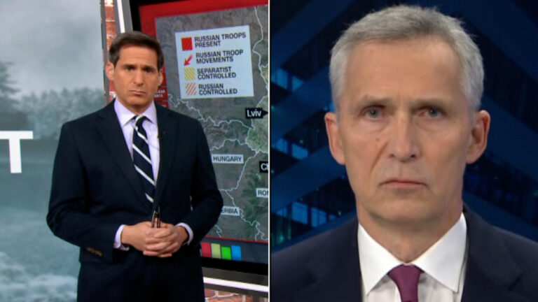 CNN’s Berman asks NATO chief: How can you be sure Putin won’t attack a NATO nation?