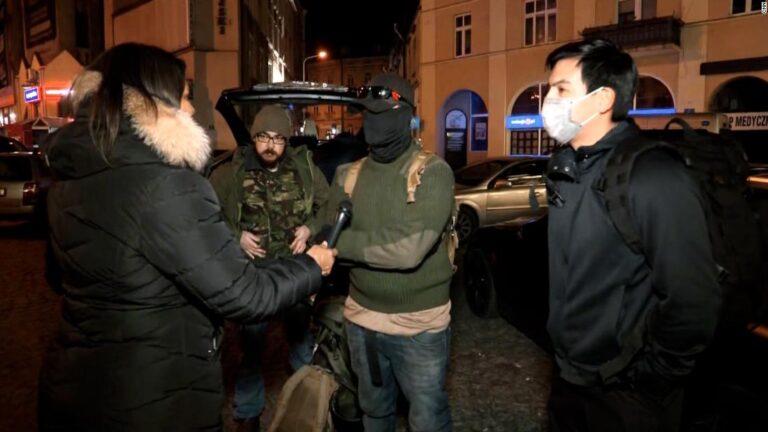 CNN talks with foreigners joining the fight in Ukraine