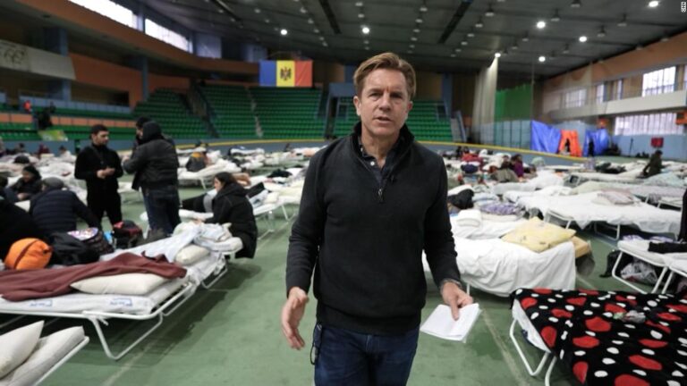 See stadium converted into refugee center to house Ukrainians
