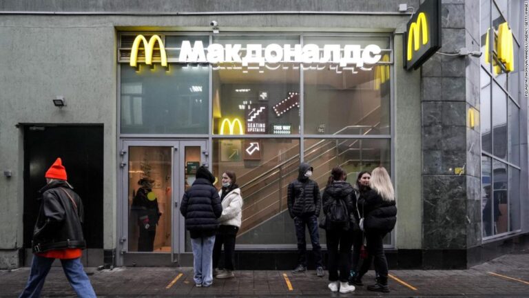 McDonald’s is shutting down its Russian restaurants