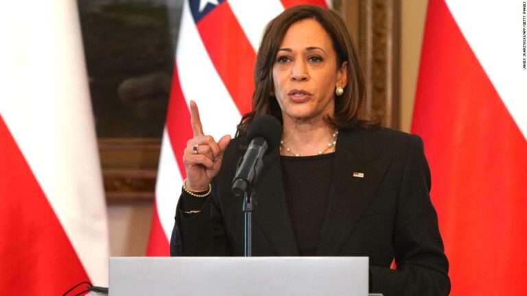 Kamala Harris avoids public discord in one of the most intense moments of her vice presidency