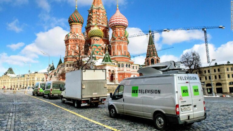 Britain bans Russian state TV channel RT