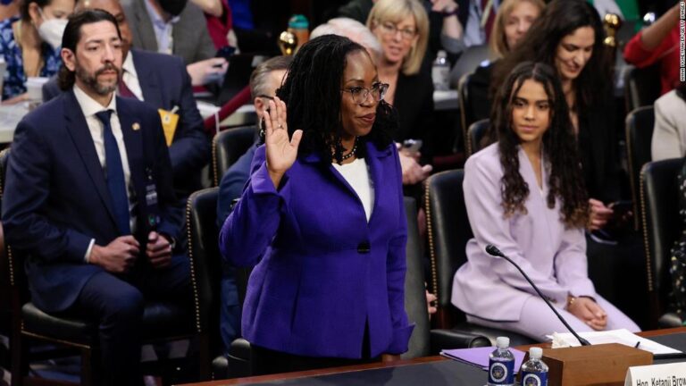 Read Ketanji Brown Jackson’s opening statement at her Supreme Court confirmation hearing