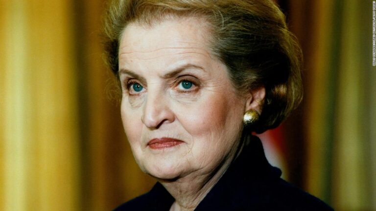 Madeleine Albright, first female US secretary of state, dies