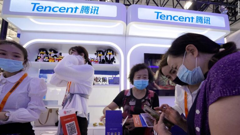 Tencent stock drops after its slowest quarter on record as China crackdown hits growth