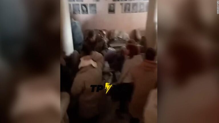New video shows inside bombed Mariupol theater