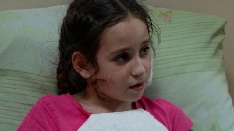 Ukrainian family: 11-year-old girl shot in face by Russian soldier