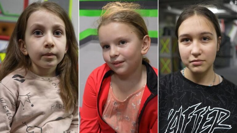 Hear how children described Mariupol to the world