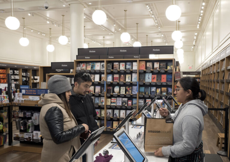 Amazon to shut its bookstores and other shops as its grocery chain expands