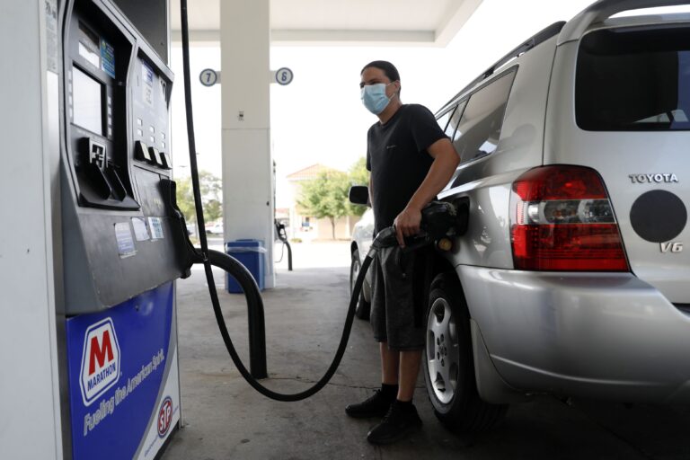 Average US gas price spikes 79 cents over 2 weeks to $4.43