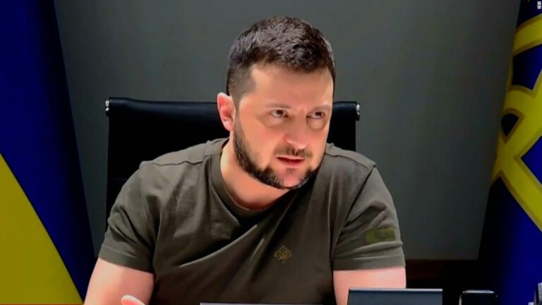 Watch: Zelensky accuses Russia of genocide in Ukraine