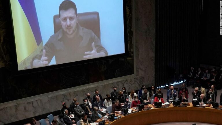 Zelensky’s compelling question: What is the UN for?