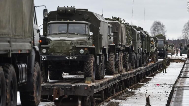What images of Russian trucks say about its military’s struggles in Ukraine