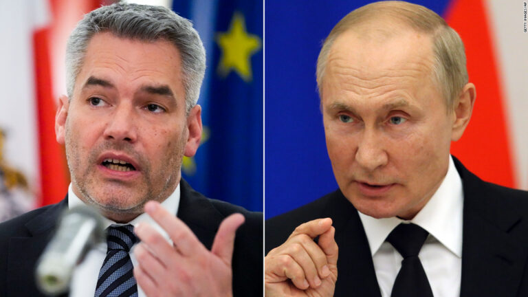 Austria’s Chancellor met with Putin to ‘confront’ him with atrocities he saw in Ukraine