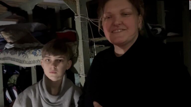 ‘My kid’s teeth are starting to spoil’: Children hiding from Russian bombardment in basement