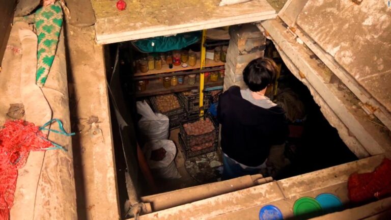 16-year-old shows where he hid from Russian soldiers