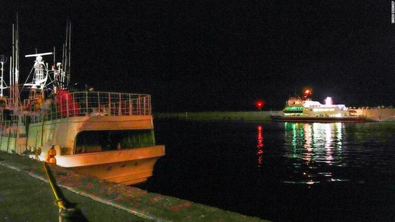 Sightseeing boat in Japan missing with 26 people on board after reports of sinking