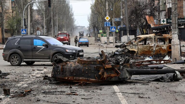 Russia bombards the last significant holdout in Mariupol