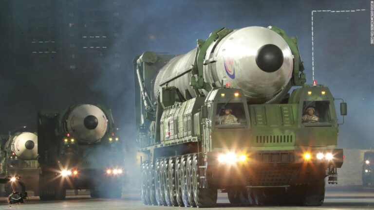 Kim Jong Un vows full speed ahead for North Korea’s nuclear program, as he flaunts ICBM missiles