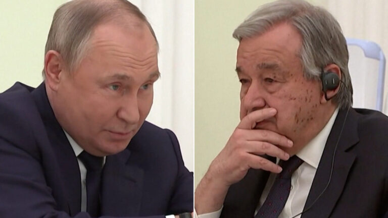 UN official speaks out after meeting with Putin