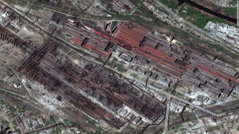 Ukrainian commander inside Mariupol steel plant says evacuations of civilians have begun