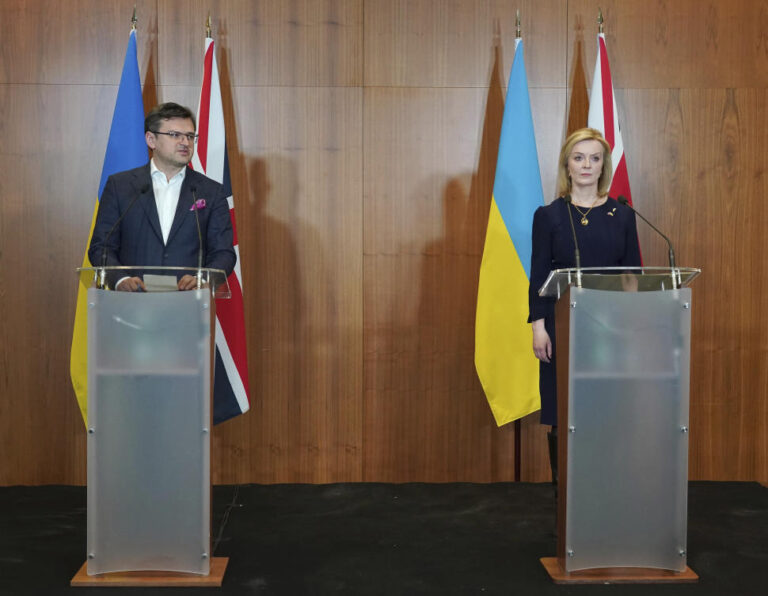 UK urges G7 to ban Russian ships and set timetable for oil and gas exit