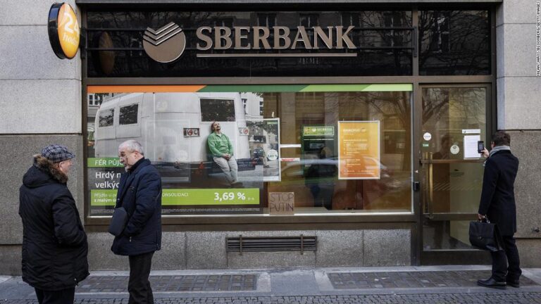Sanctions would also remove Russia’s biggest bank from SWIFT